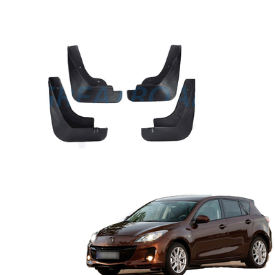 EVA Car Mud Flaps Splash-Toebehoren van de Modderkleppen van Wachtenmudflaps de Vochtigere voor Mazda 3 2009 2010 2011 2012